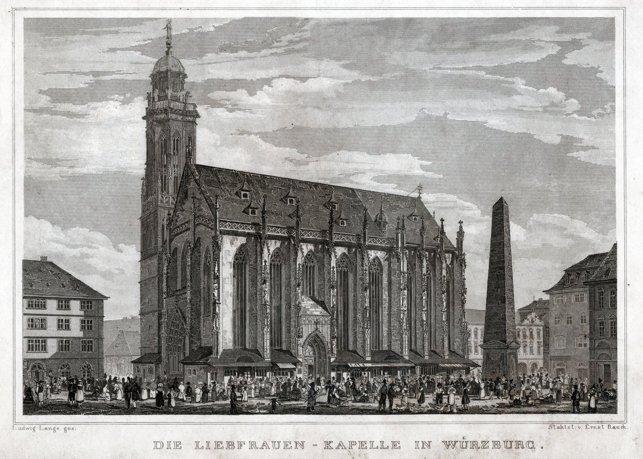 Saint Mary of Würzburg by German School