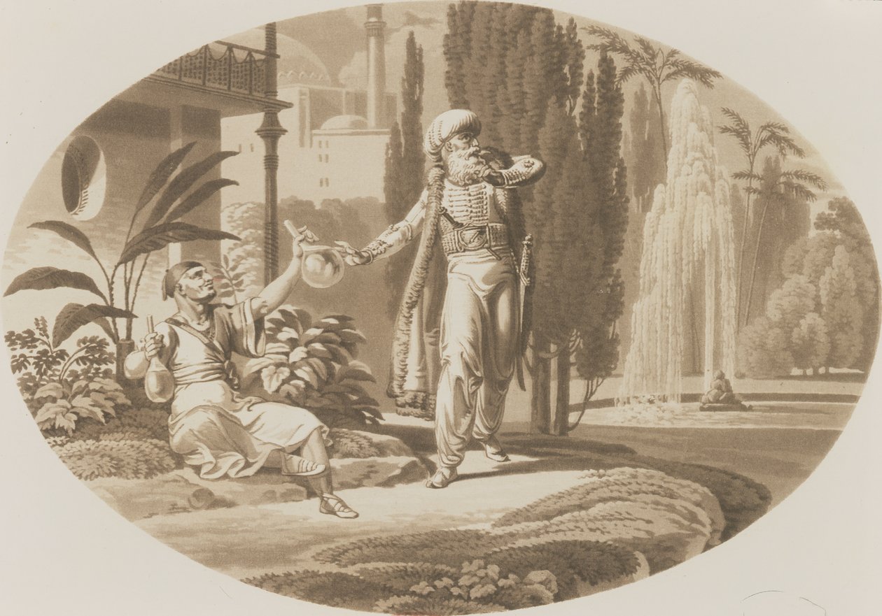 Scene from The Marriage of Figaro by Wolfgang Amadeus Mozart by German School
