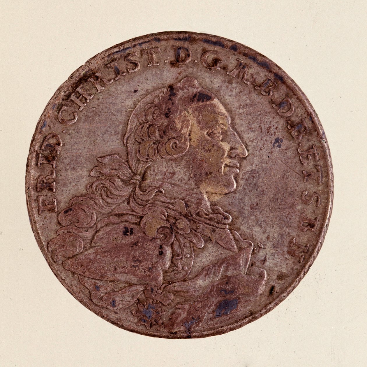 Silver Thaler of Frederick Christian, Margrave of Brandenburg-Bayreuth by German School