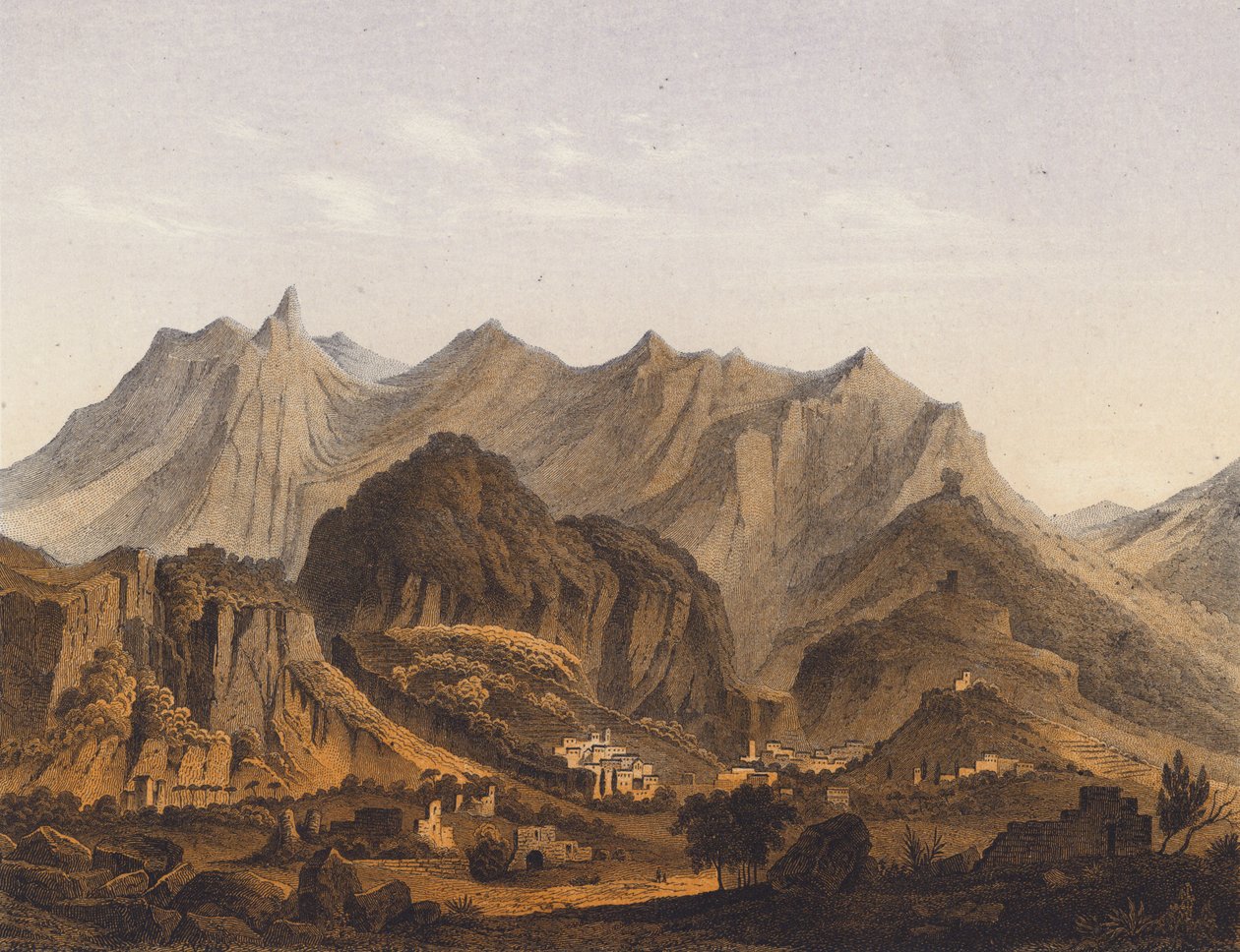 Site of Sparta, Greece by German School