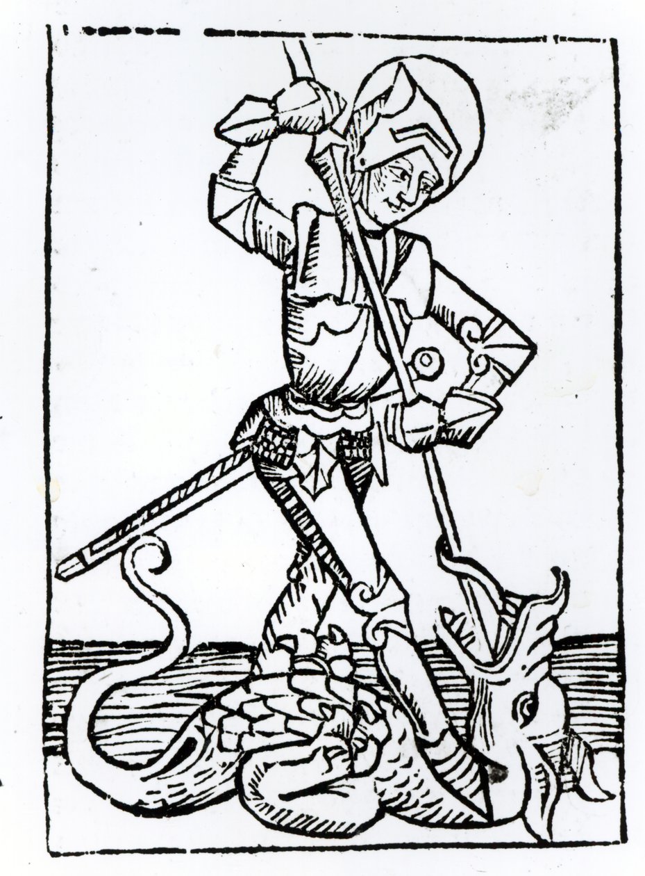 St. George by German School