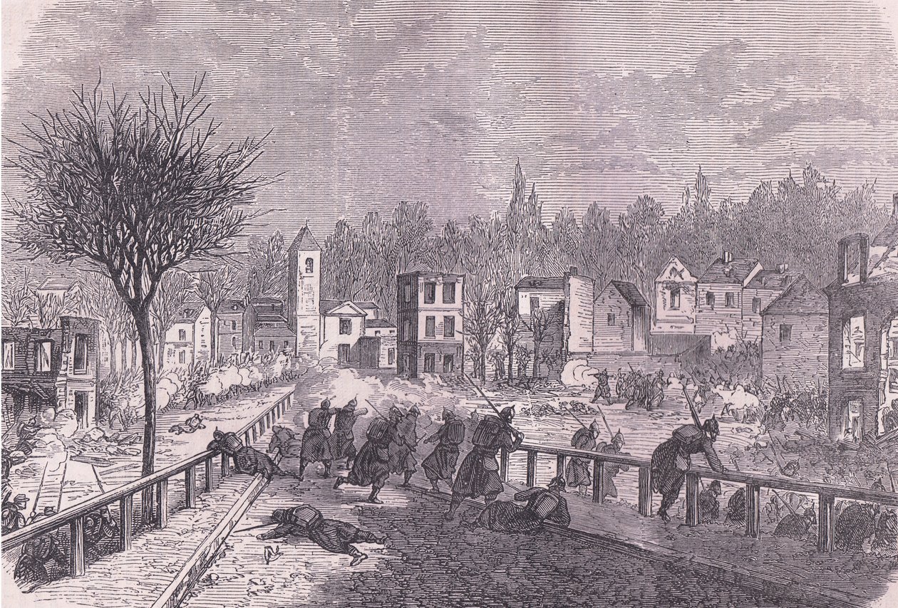 Taking of Brie-sur-Marne, November 30th by German School