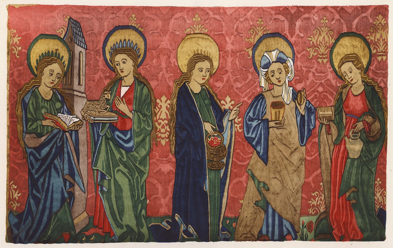 Tapestry Altar Frontal, Aargau, Switzerland, Late 15th Century by German School