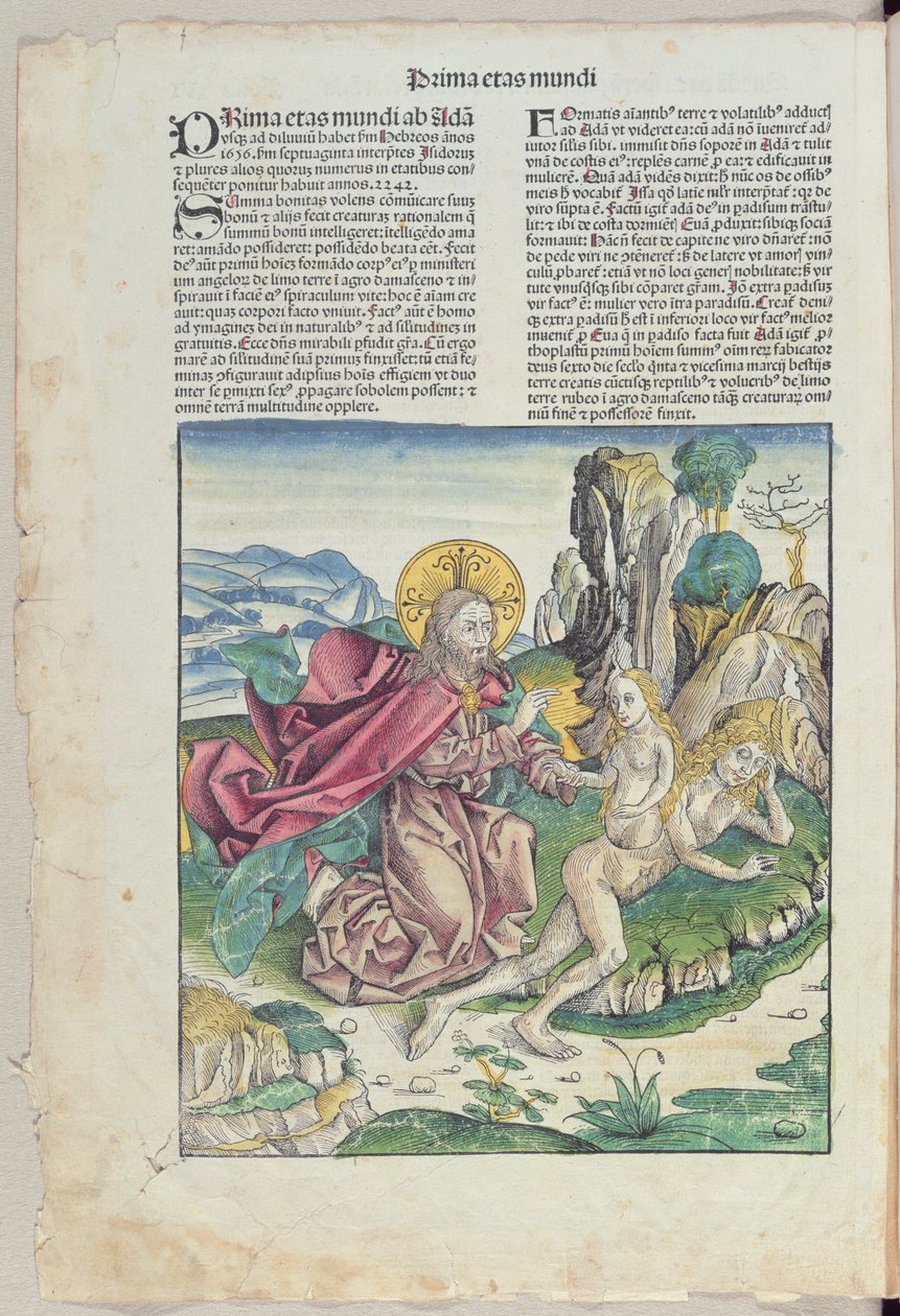 The Birth of Eve, from 