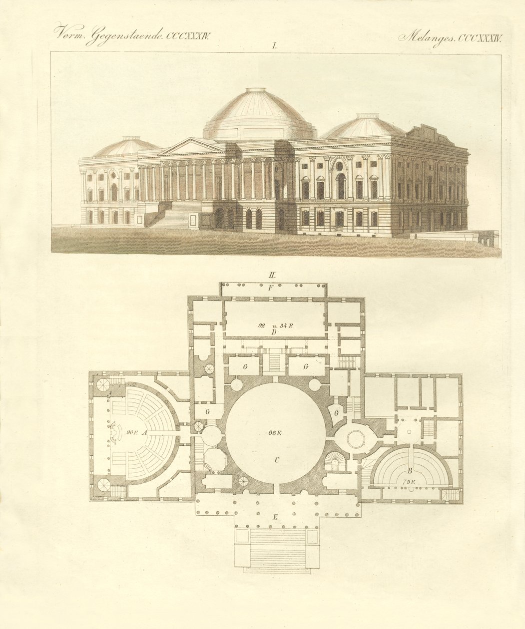 The Capitol of the United States at Washington by German School