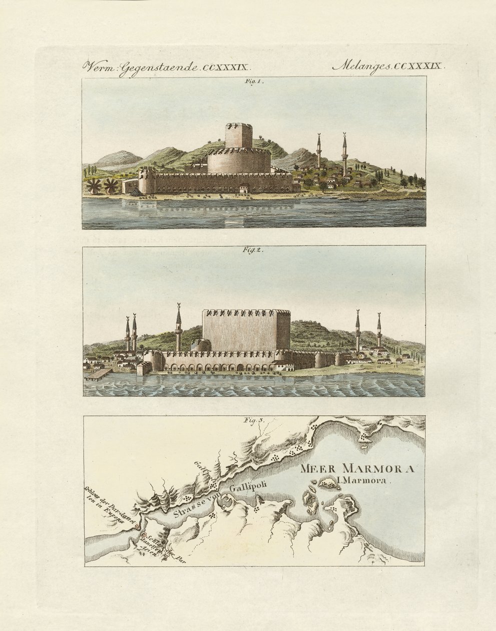 The Dardanelles by German School
