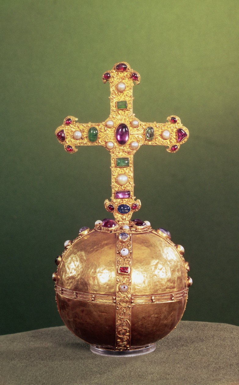 The Imperial Orb of the Holy Roman Emperors, West German, late 12th century by German School