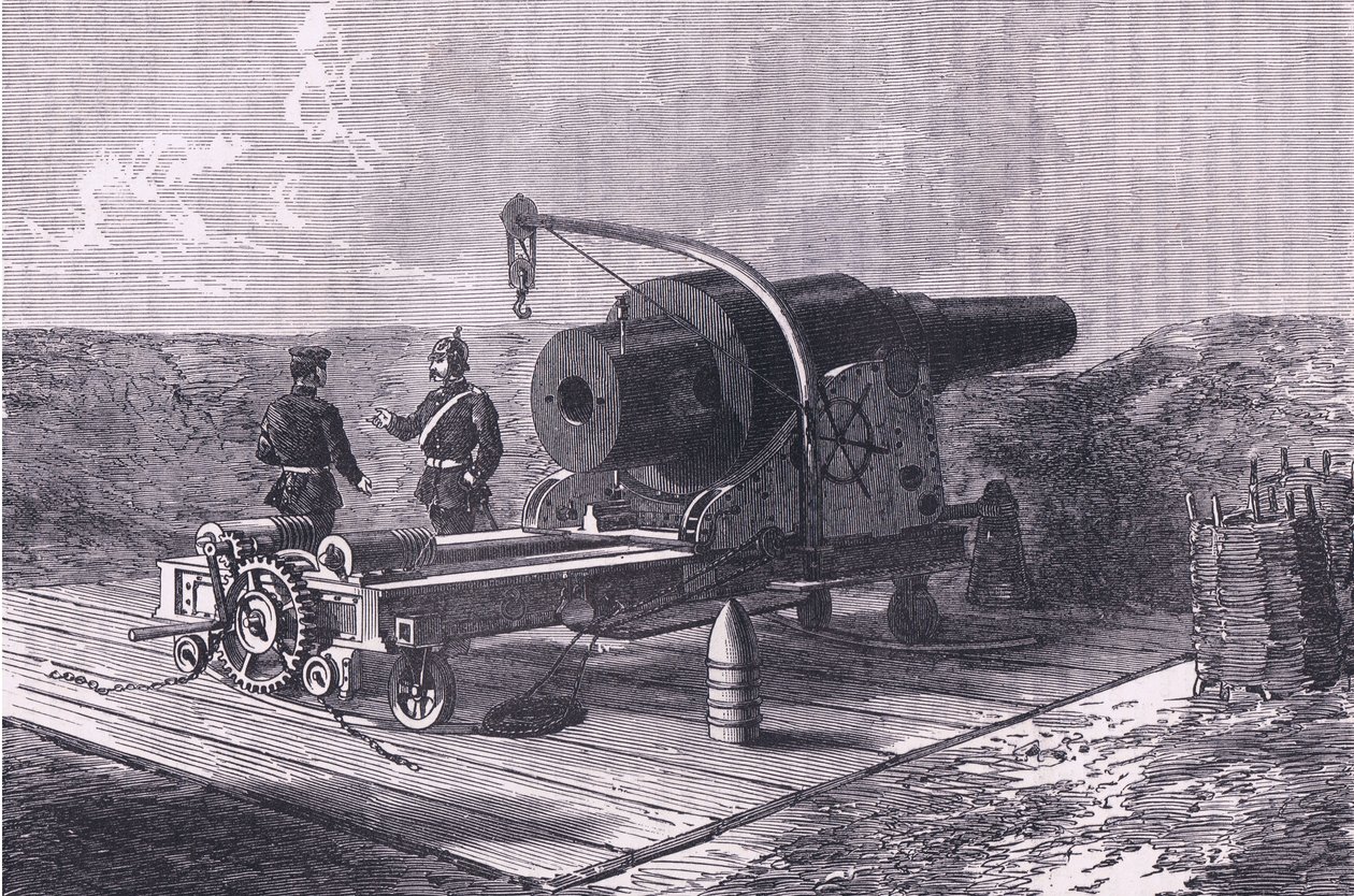 The Krupp Gun by German School