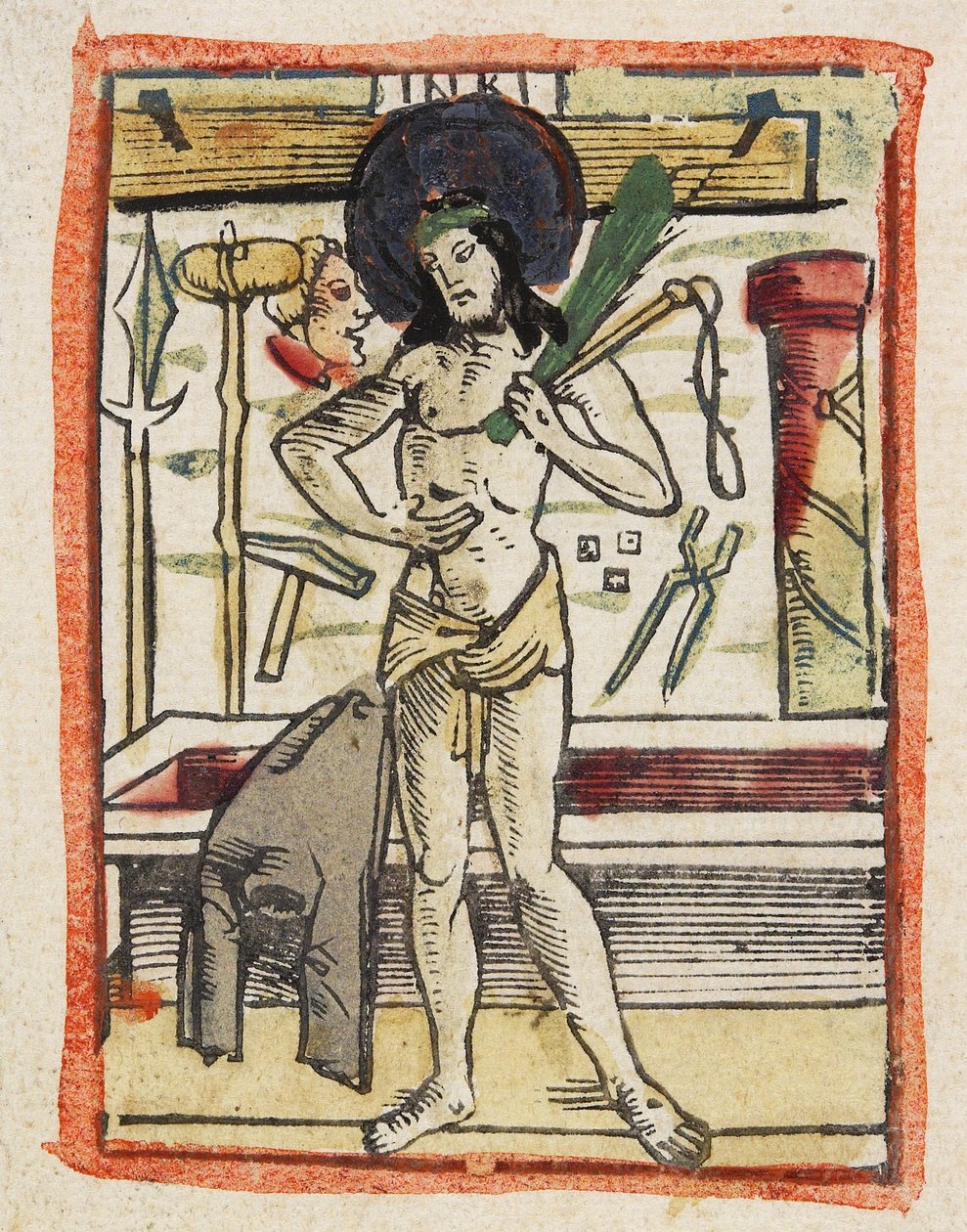 The Man of Sorrows, c.1480-1490 by German School