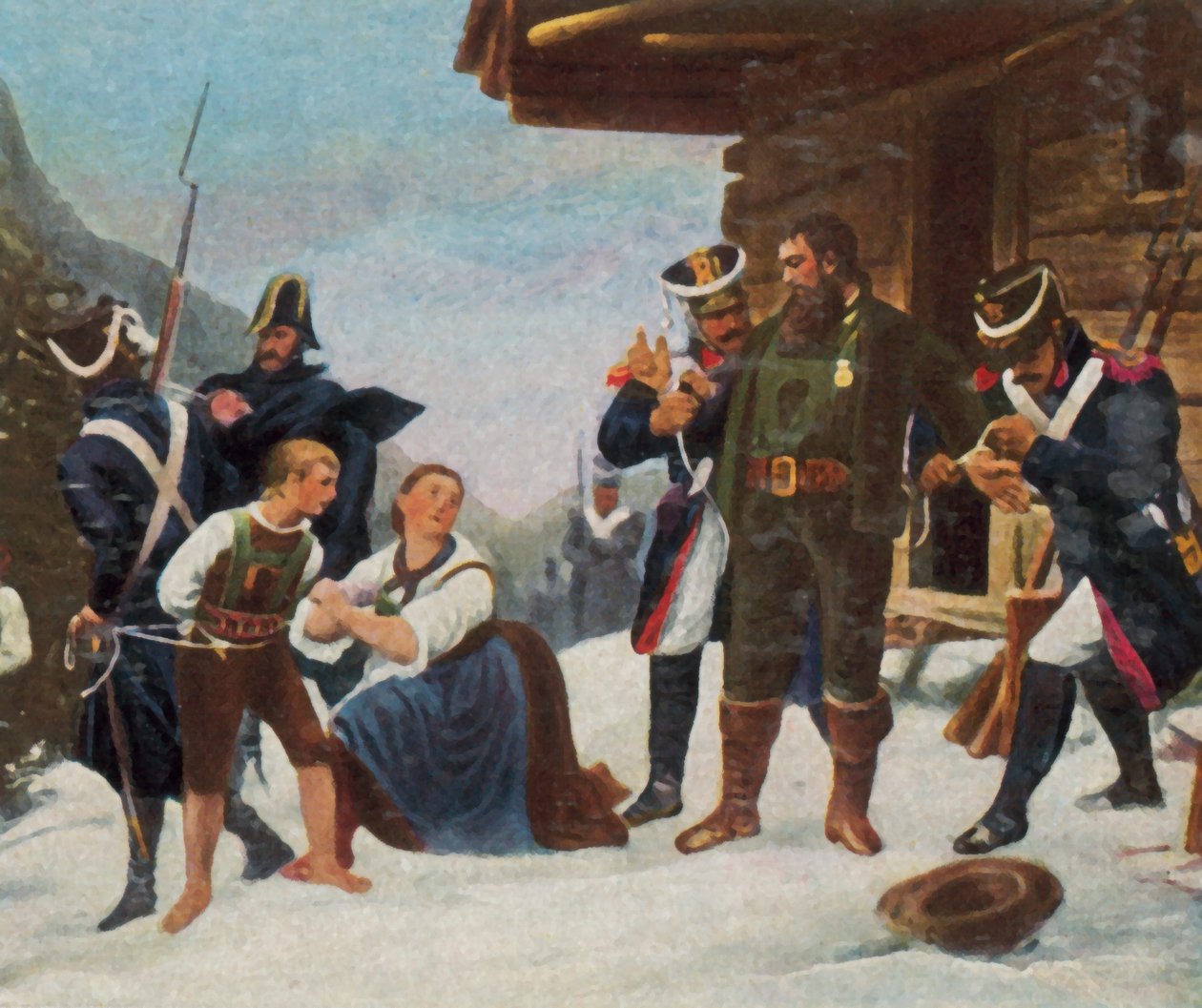 The Capture of Andreas Hofer by German School