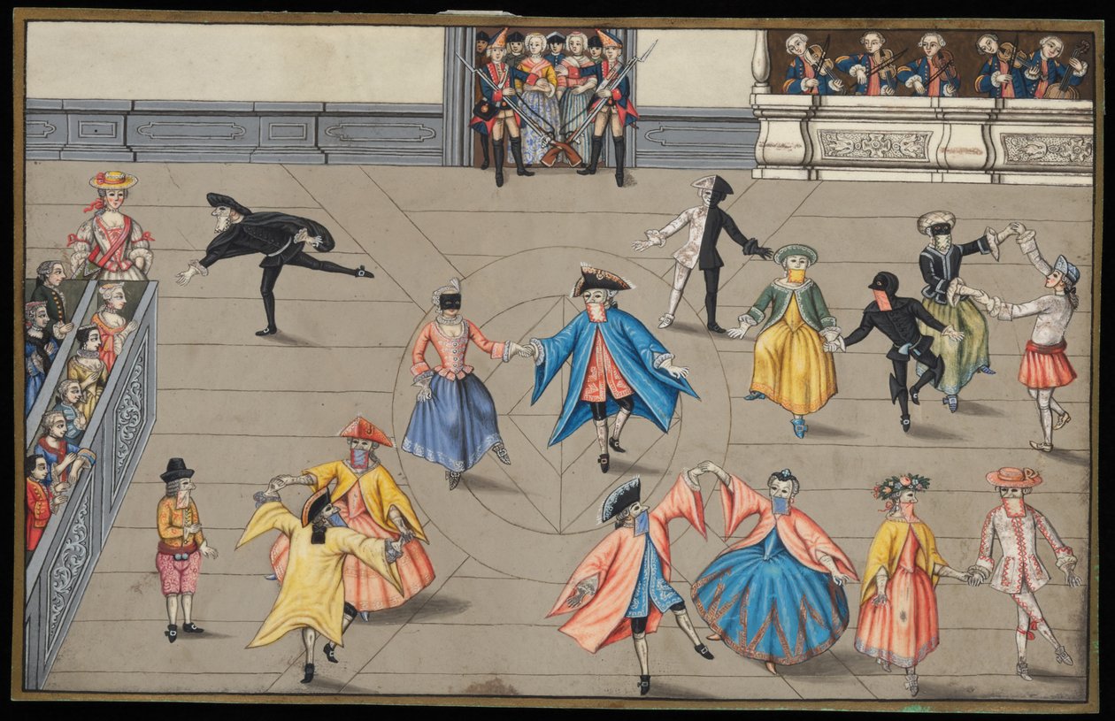 The masque by German School