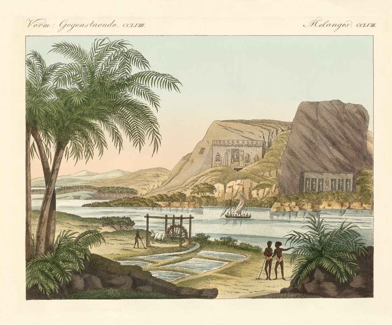 The Temple of Ypsambul by German School