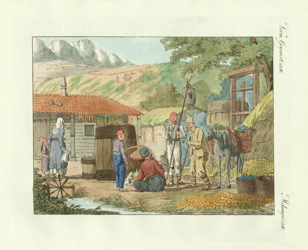 The valley dwellers on the Crimeas Peninsula by German School