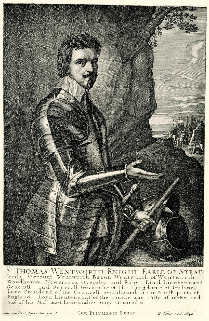 Thomas Wentworth by German School