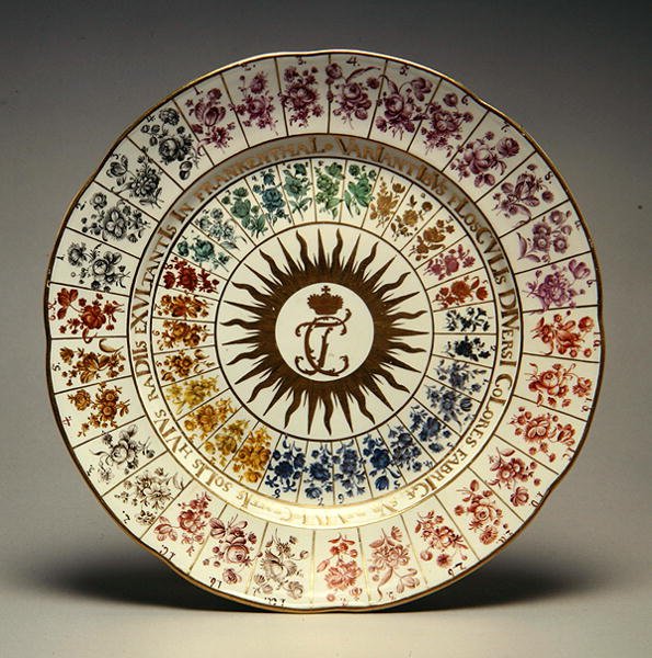 Trial plate for colours developed by Simon Feilner by German School