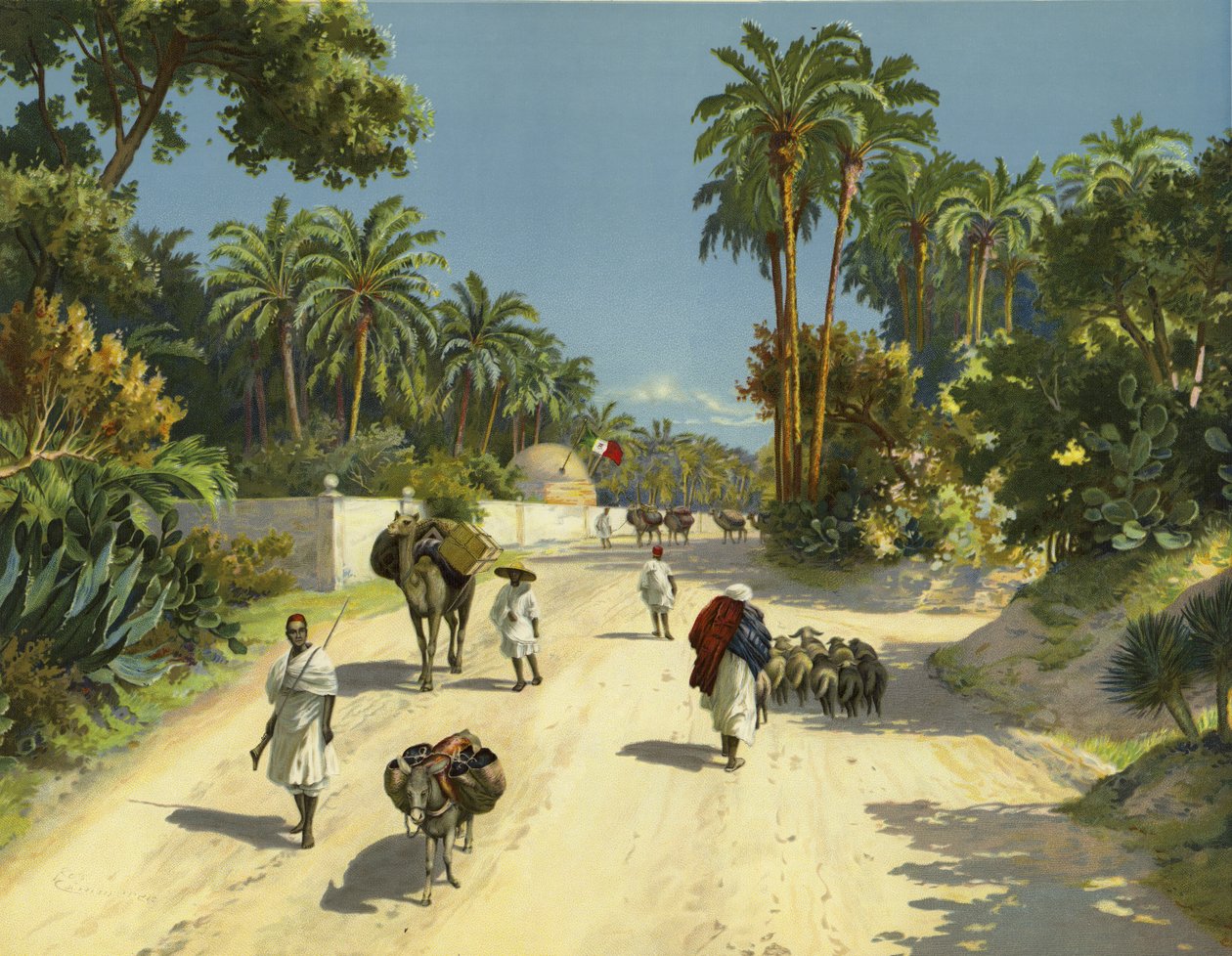 Tripoli, Libya, Africa by German School