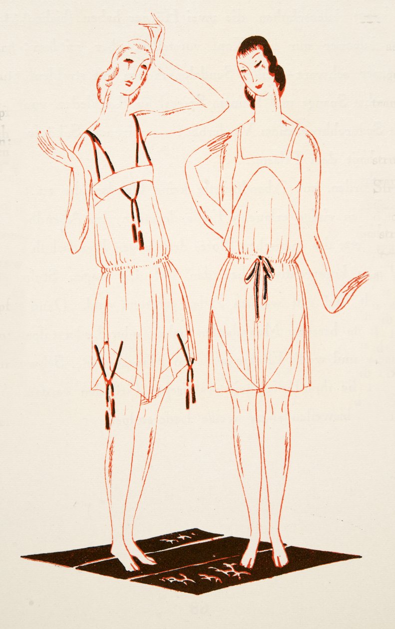 Underwear from Styl, pub. 1922 by German School