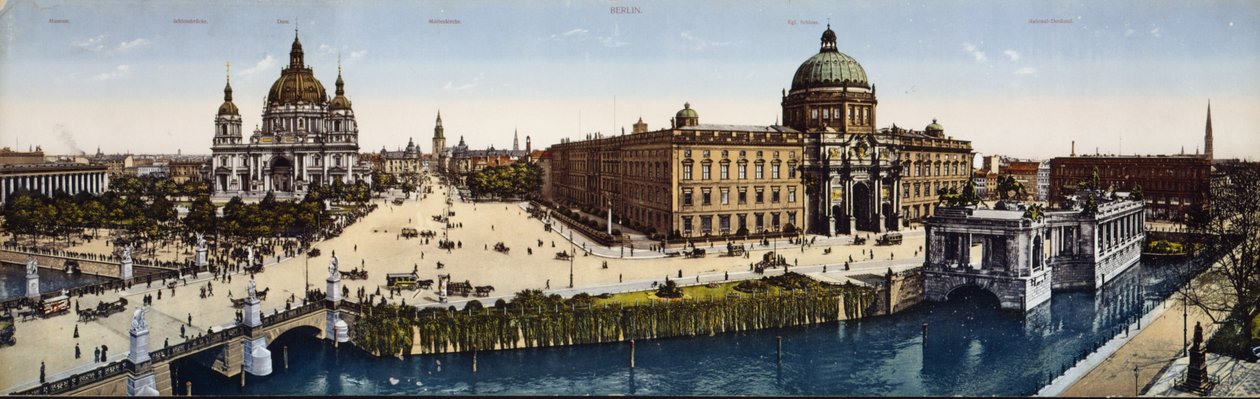 View of Berlin at the Turn of the Century by German School