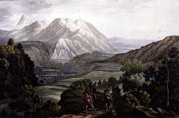 Parola Park and the Andes Mountains, Bolivia by Gerolamo Fumagalli