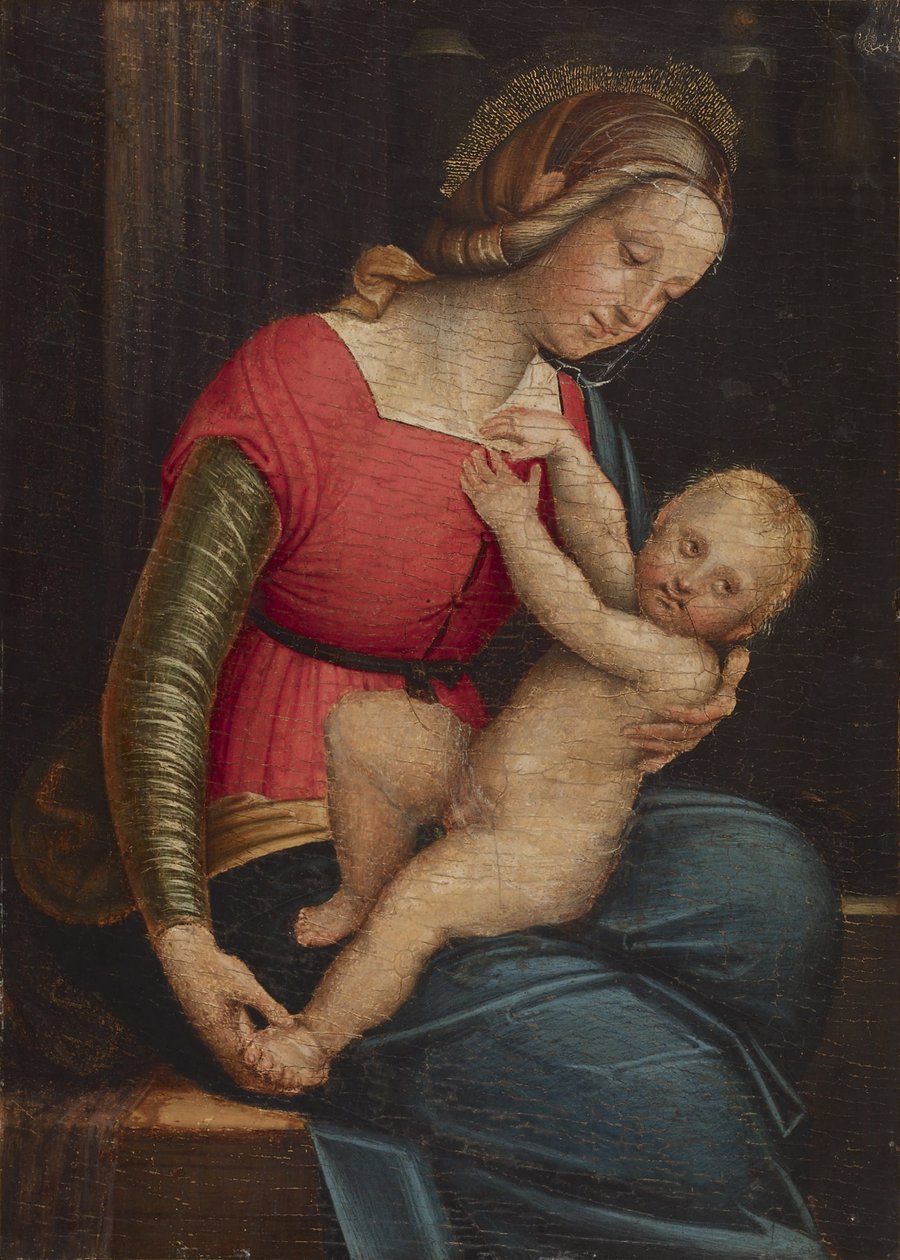 Madonna and Child, c.1530-50 by Gerolamo Giovenone