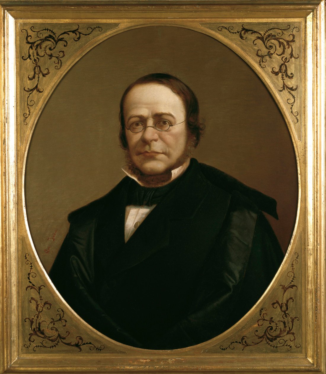 Portrait of Camillo Benso, Count of Cavour by Gerolamo Induno