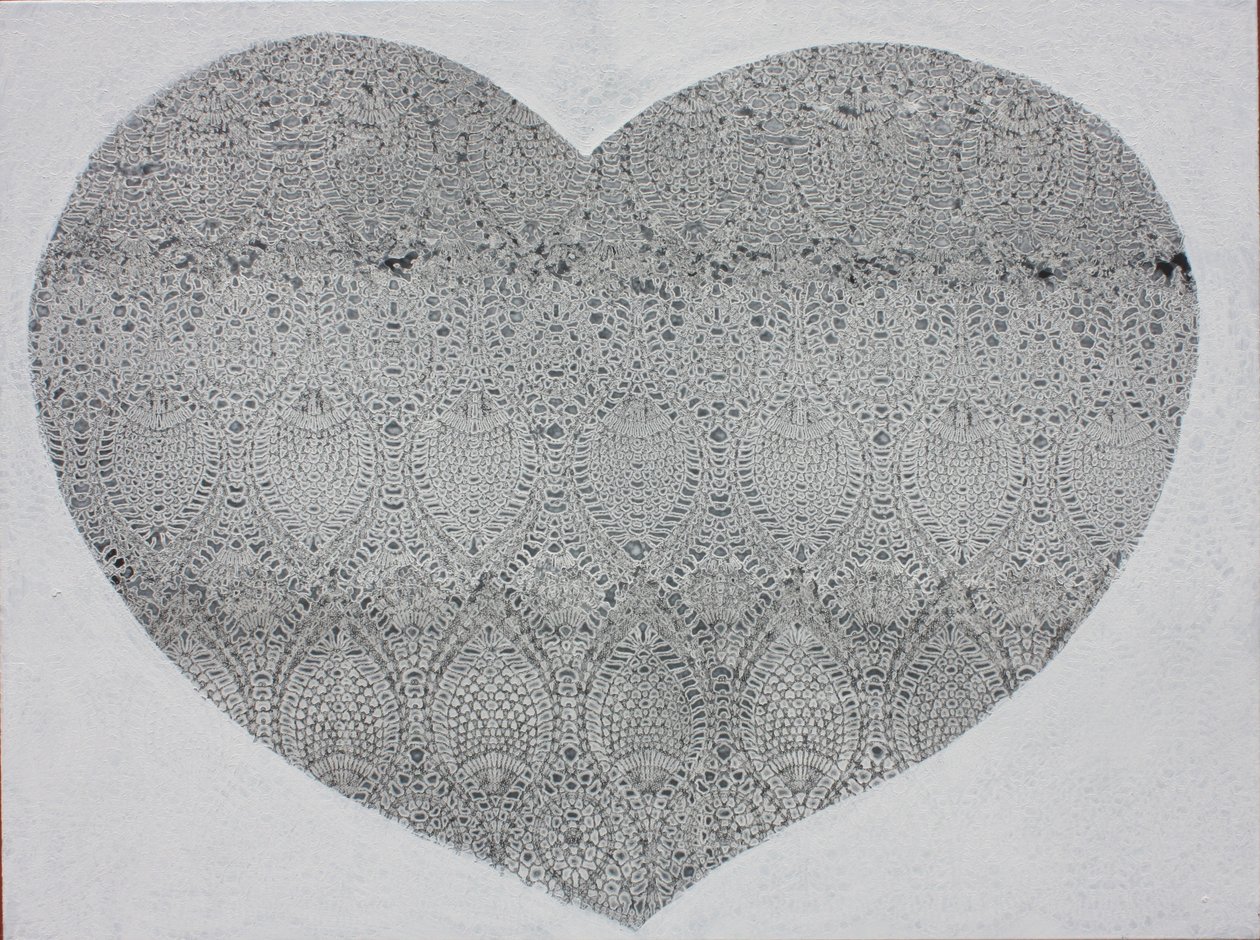 Heart Snow, 2023 by Gerrit Greve