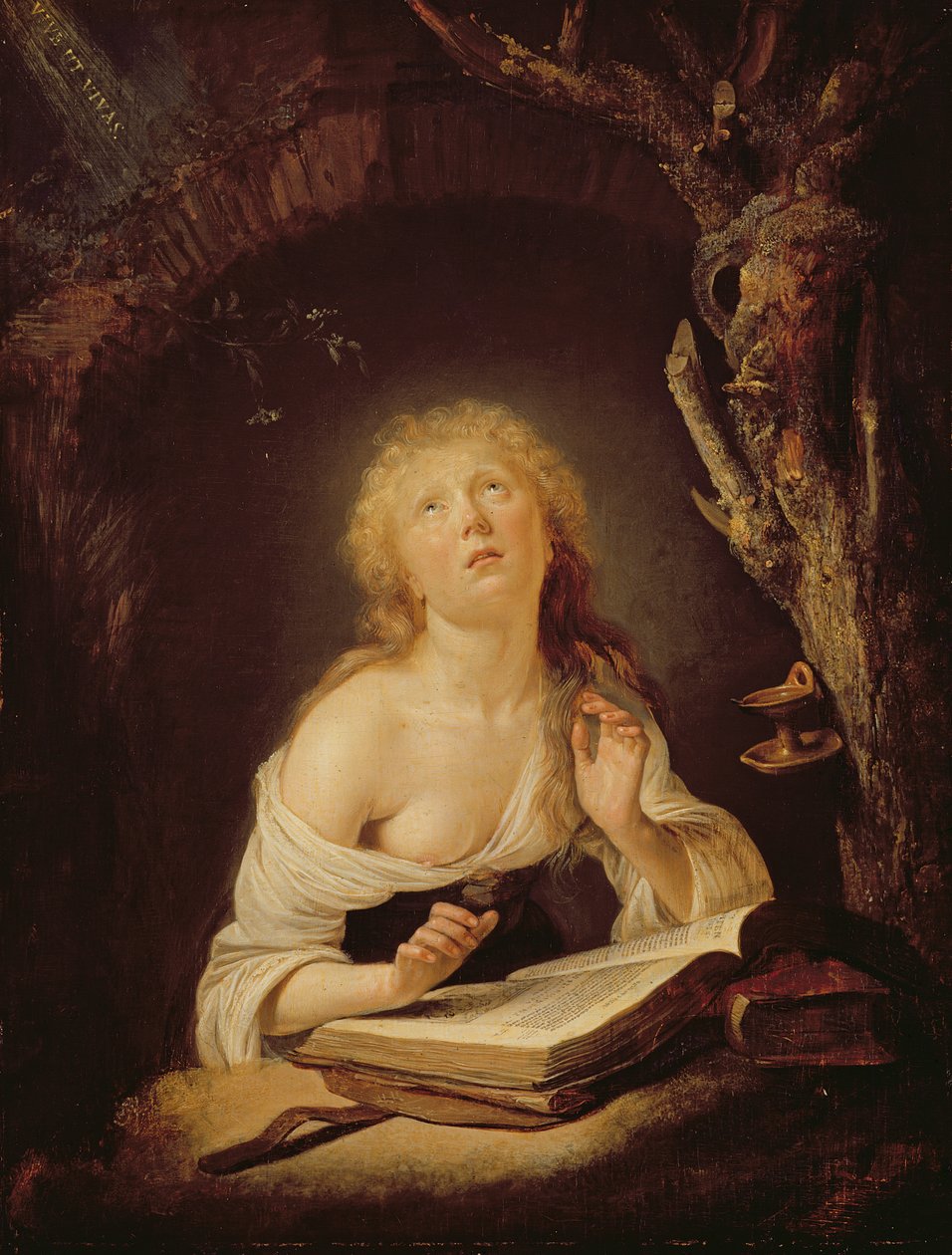 The Holy Virgin by Gerrit Dou