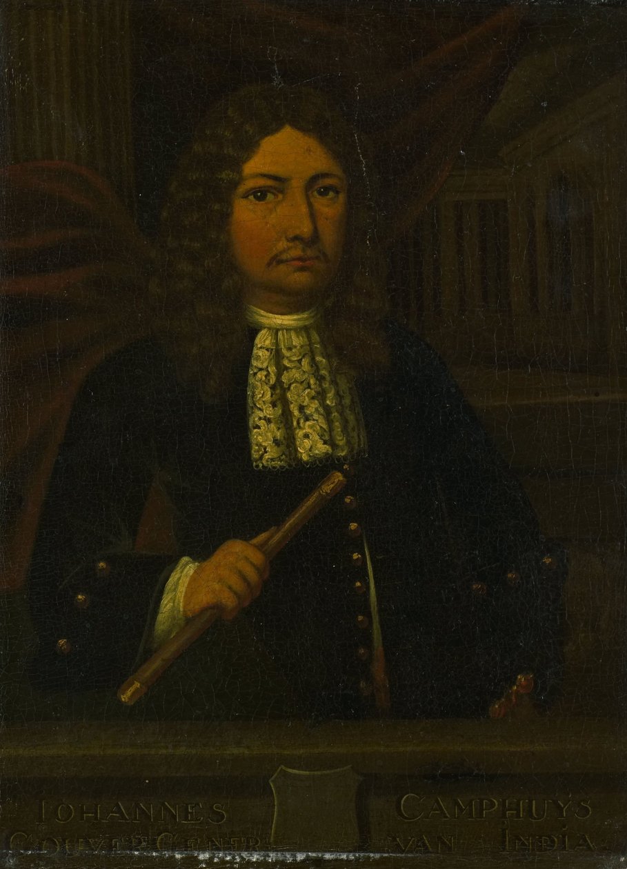 Portrait of Johannes Camphuys, Governor-General of the Dutch East Indies by Gerrit van Goor (copy after)