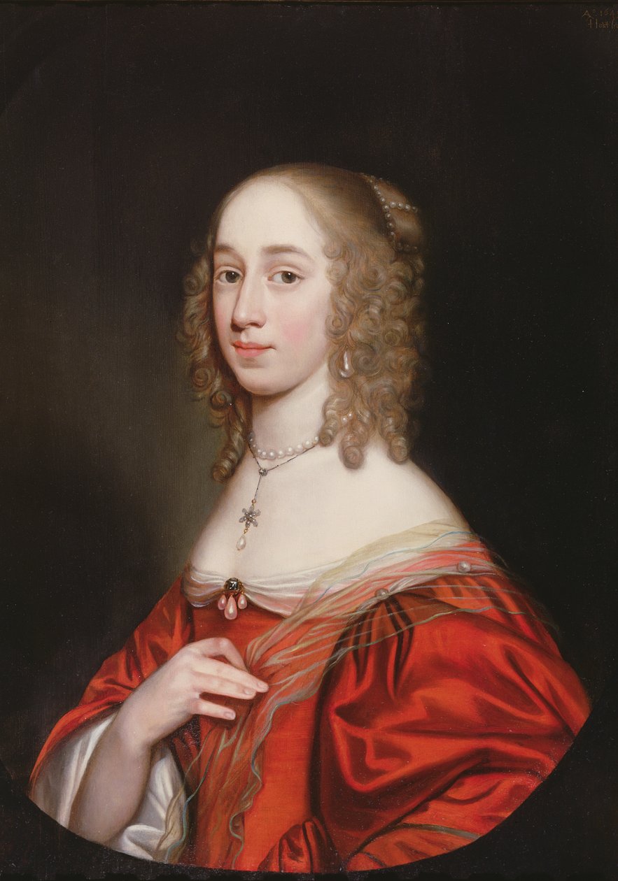 Portrait of a Noblewoman, Half Length, 1649 by Gerrit van Honthorst