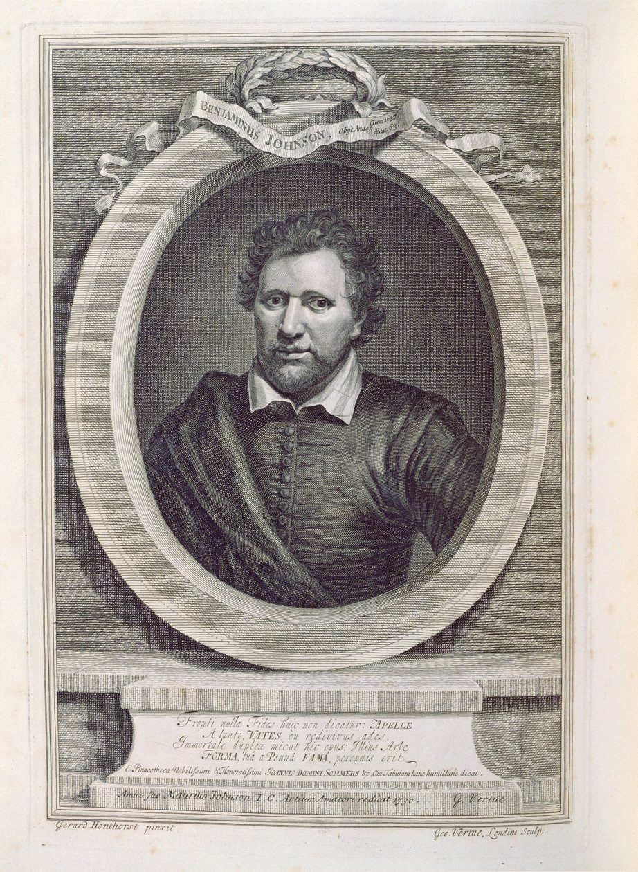Ben Jonson by Gerrit van Honthorst