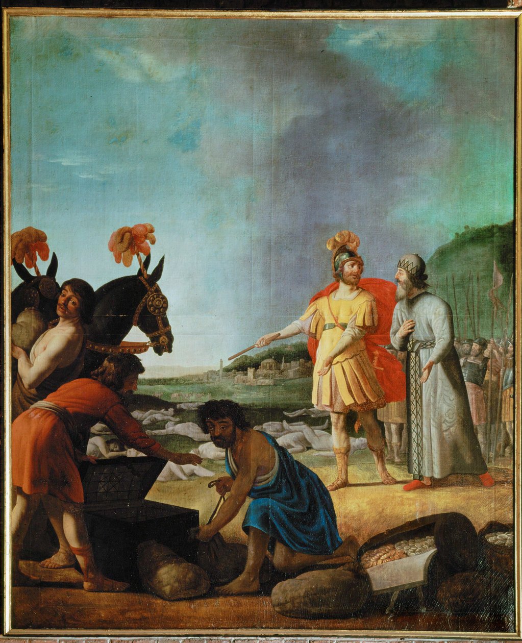 Judas Maccabaeus After His Victory Over the Syrian Forces of Nicator by Gerrit van Honthorst