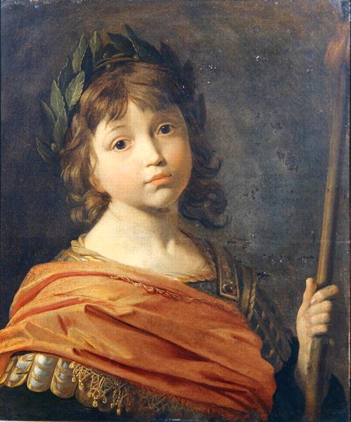 Prince Rupert When a Boy as Mars by Gerrit van Honthorst