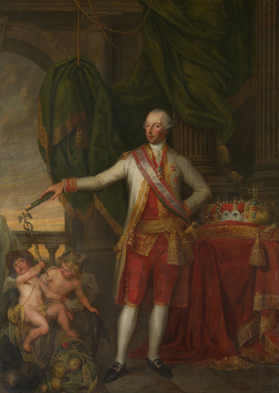 Portrait of Emperor Joseph II by Gertrude Cornélie Marie de Pélichy