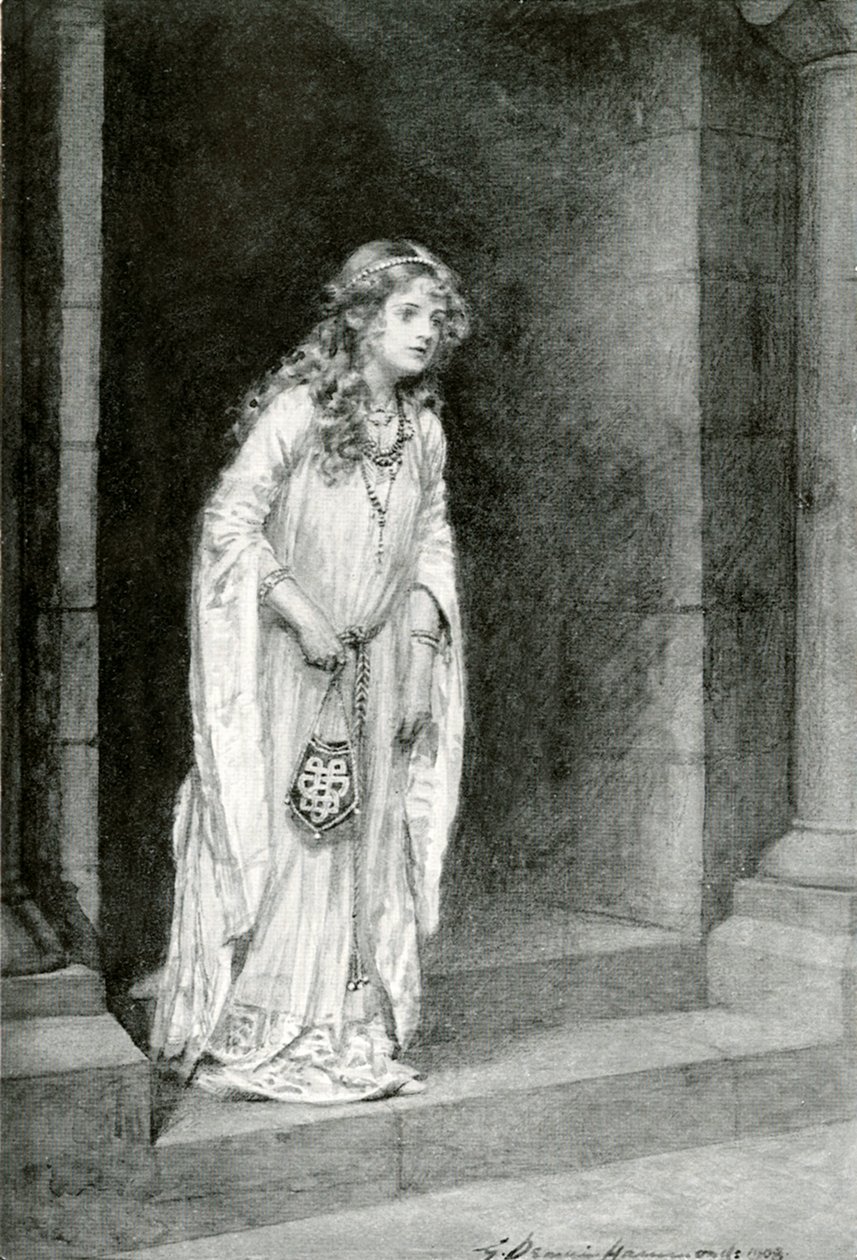 Alftruda by Gertrude E. Demain (after) Hammond