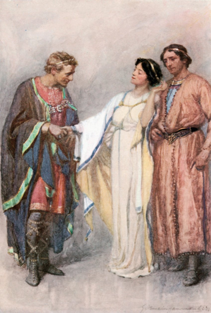 She said that verily he should not go by Gertrude E. Demain (after) Hammond