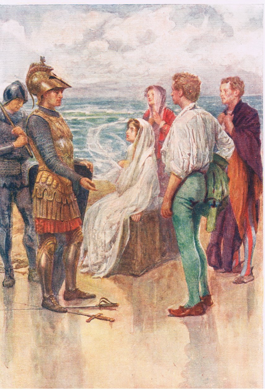 The Judgement of Artegall, Stories from the Faerie Queen Published by George Harrap and Company by Gertrude E. Demain (after) Hammond