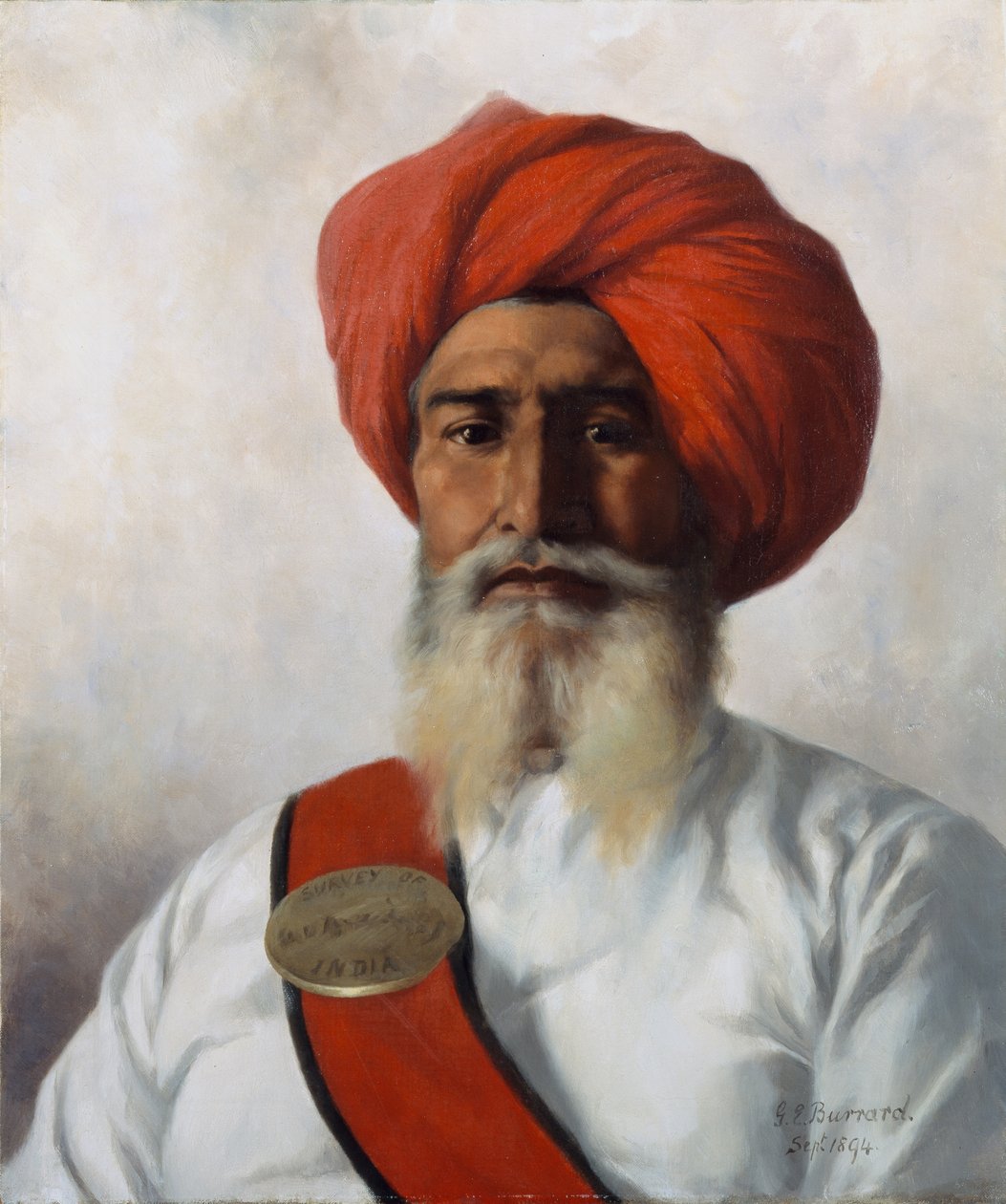 Ganda Singh, a Sikh Chaprassee of Col Wilmer