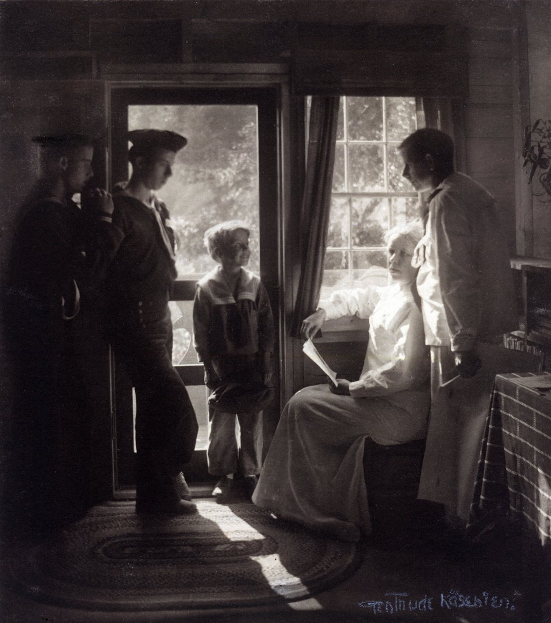 Sunshine in the house by Gertrude Käsebier