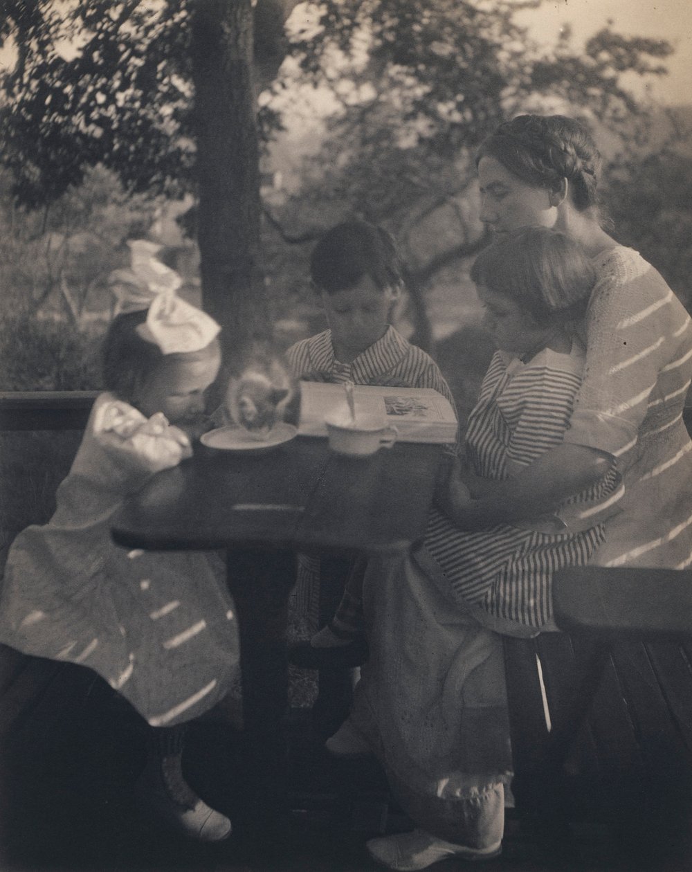 The Garden Party by Gertrude Käsebier