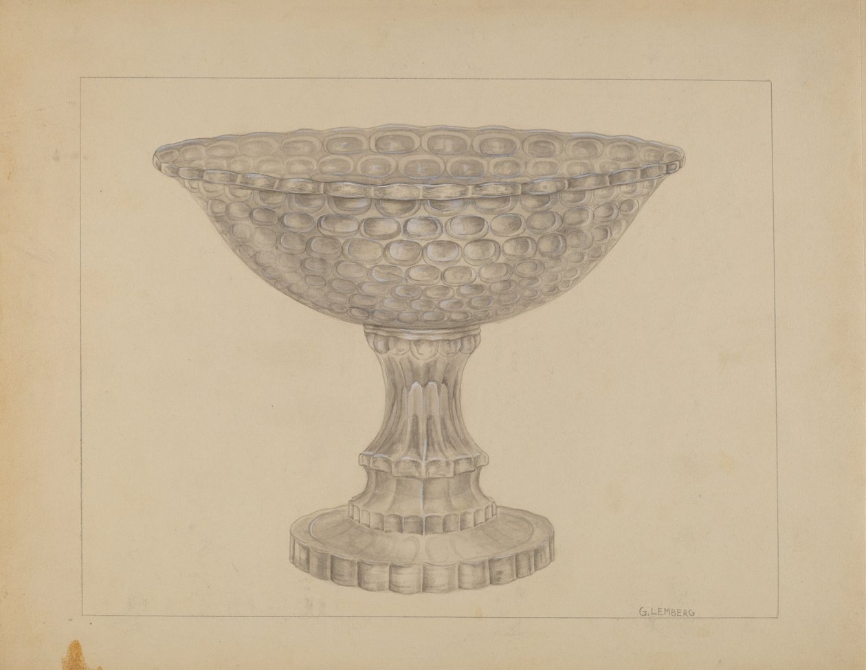 Punch Bowl, 1935-1942 by Gertrude Lemberg