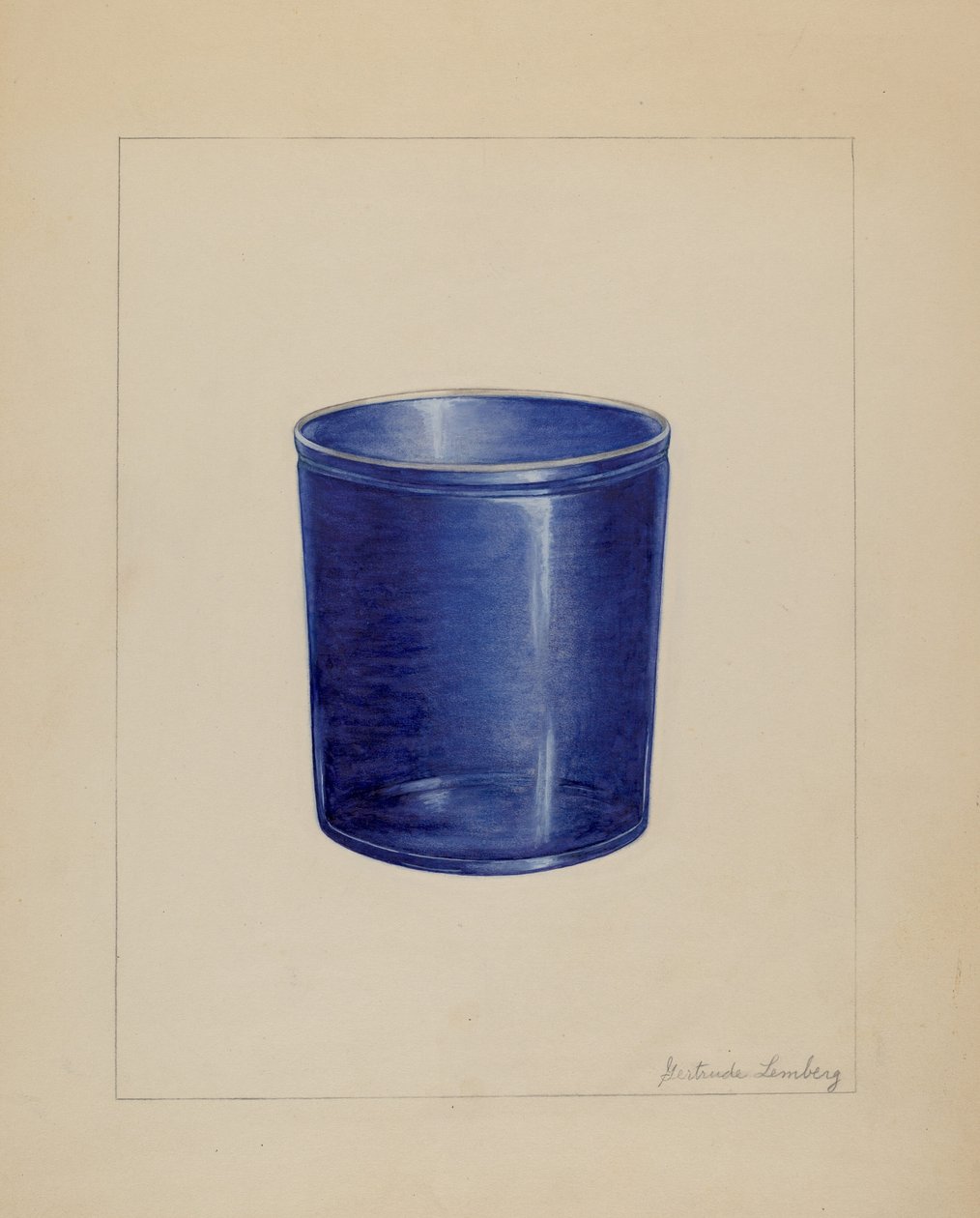 Tumbler by Gertrude Lemberg