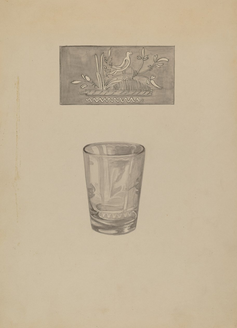 Whiskey Glass by Gertrude Lemberg
