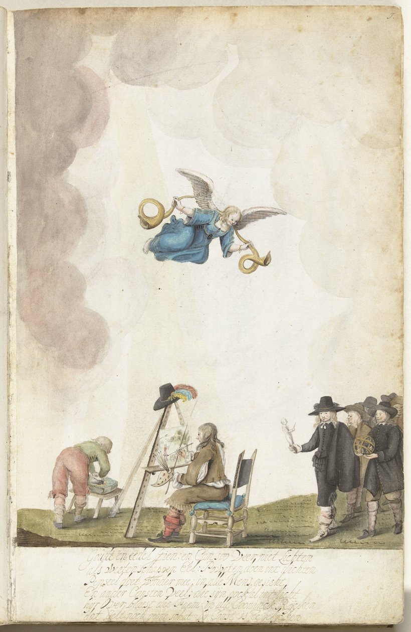 Homage to Art by Gesina ter Borch
