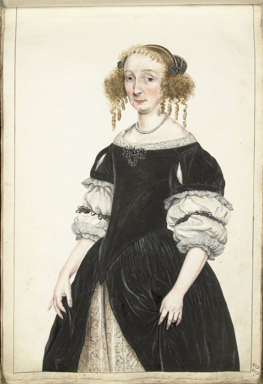 Portrait of Petronella de Waert by Gesina ter Borch