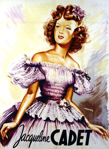 Jacqueline Cadet Poster by Geza Vandor