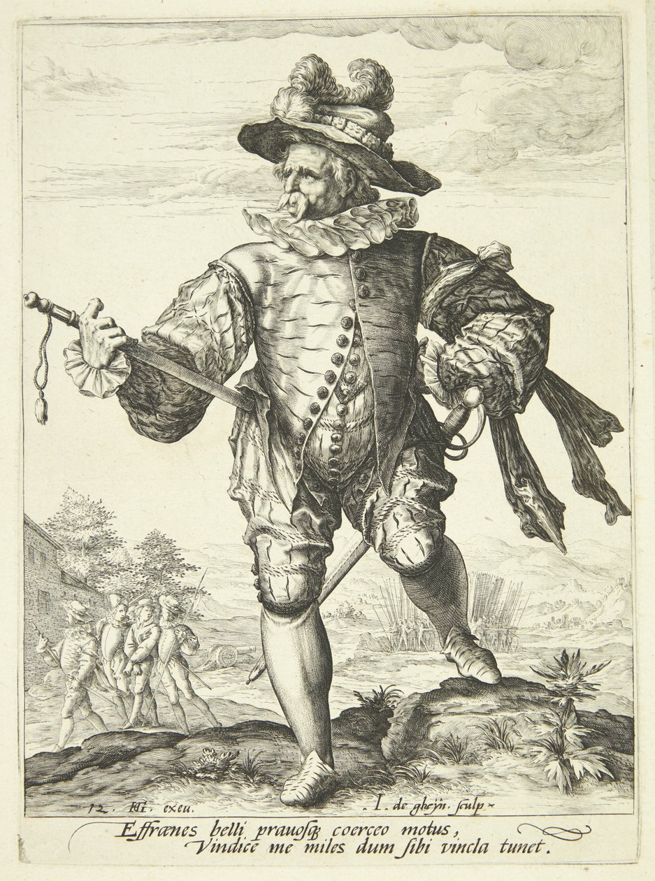 The Military Policeman by Gheyn, Jacques II de