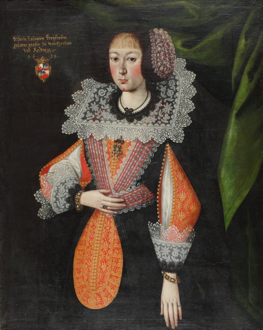 Baroness Maria Laymann-Libenau by Giacinto Gimignani