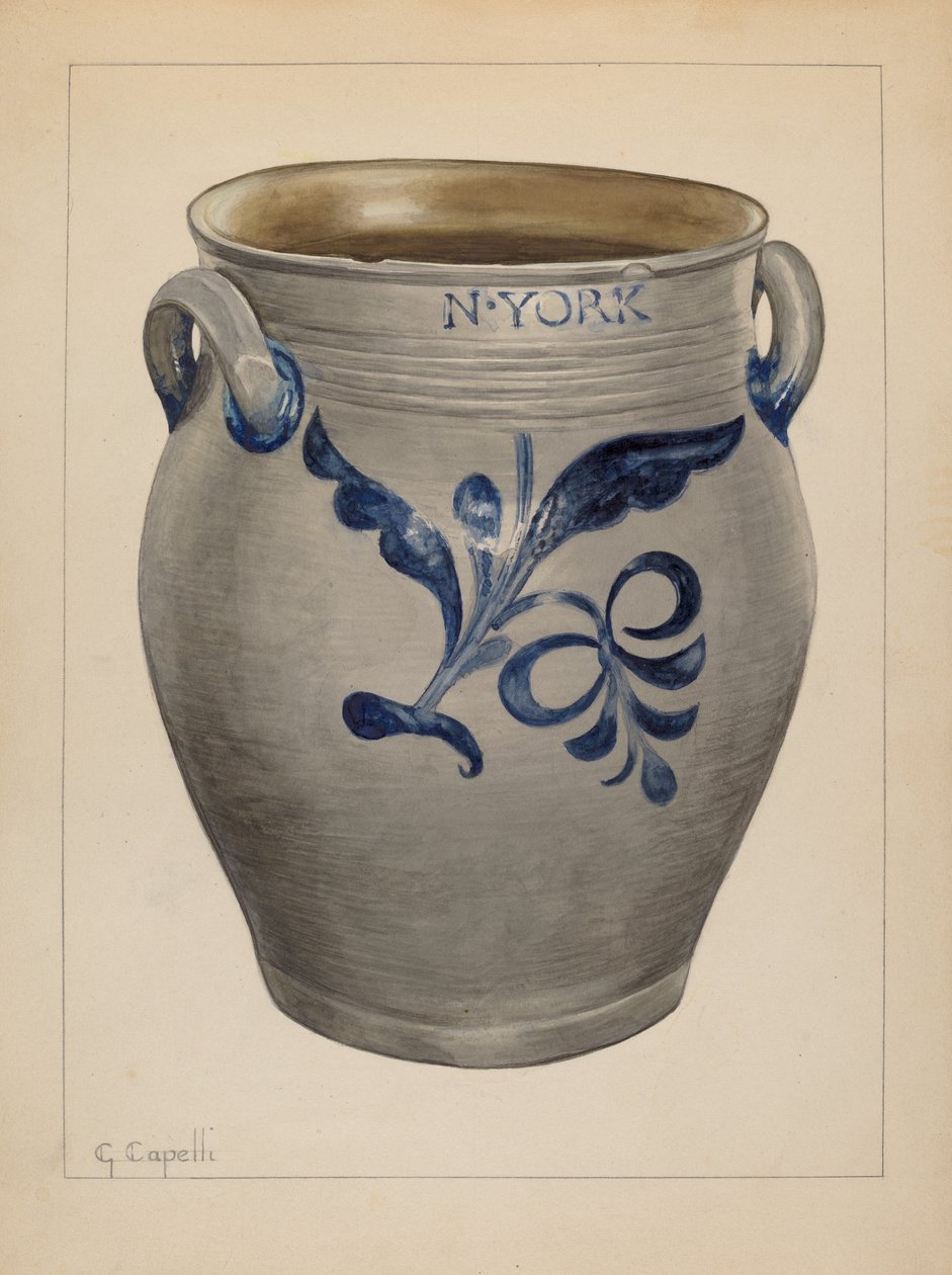 Jar by Giacinto Capelli
