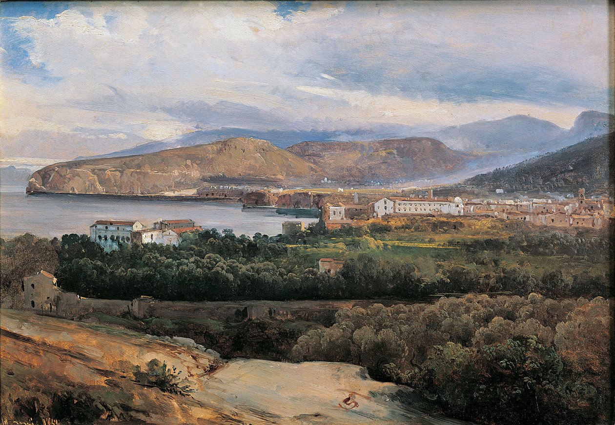 Sorrento seen from Capo di Sorrento by Giacinto Gigante