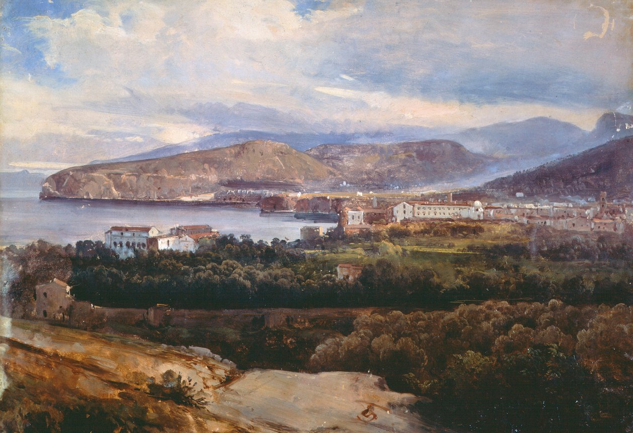View of Sorrento by Giacinto Gigante